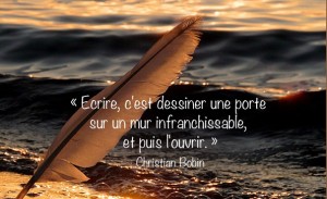 Encrer ses maux